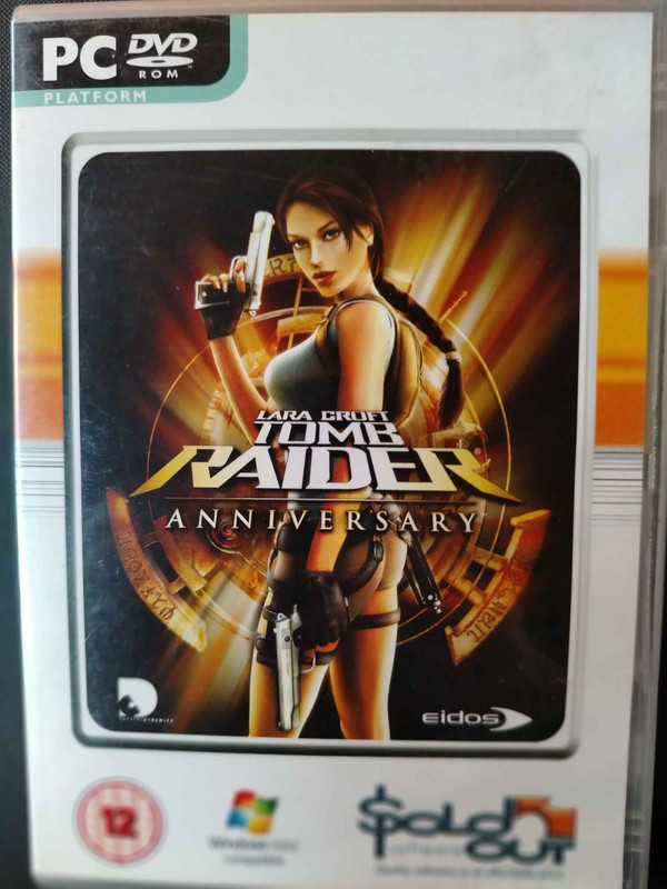 Lara Croft Tomb Raider: Anniversary : Crystal Dynamics : PC Game in VG Cond