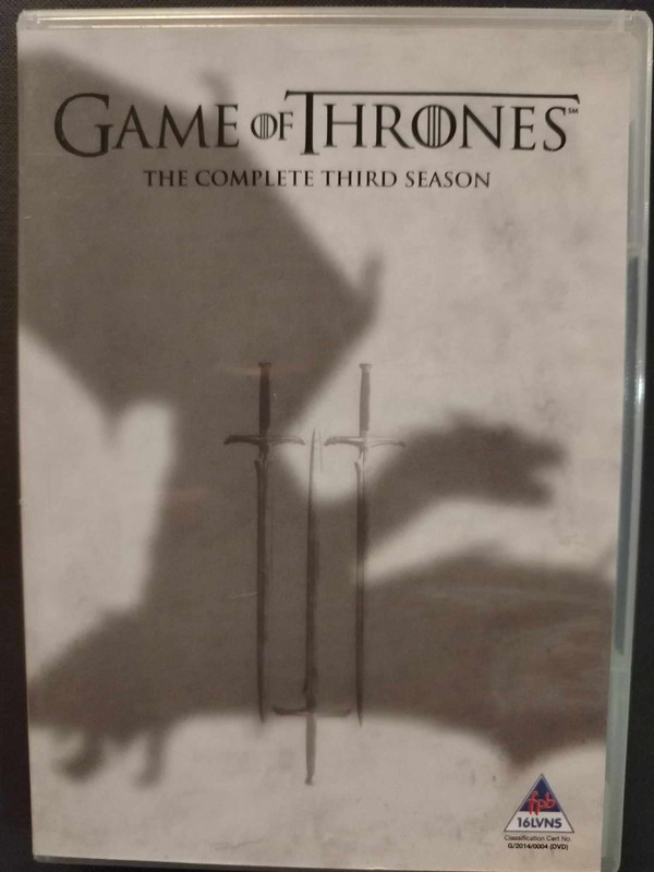 Game of Thrones : The Complete Third Season : Howard Gordon : DVD Set