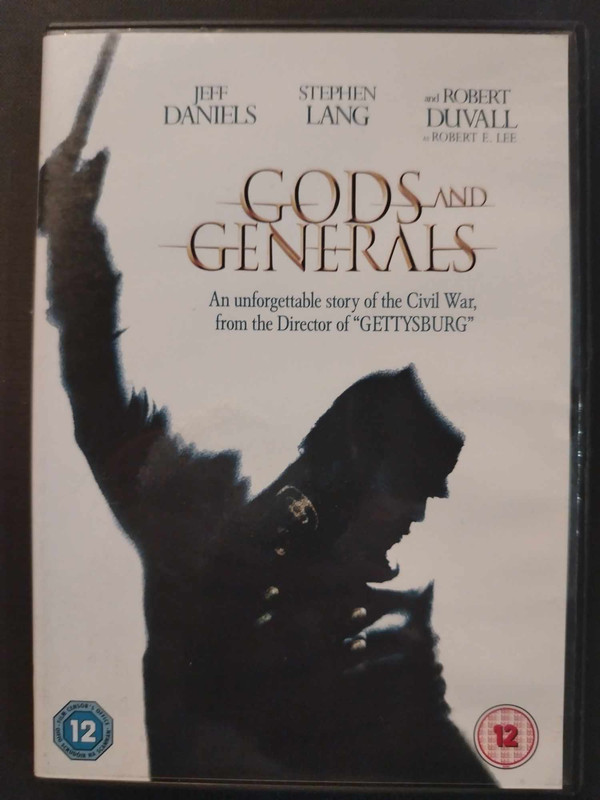 Gods and Generals : Ronald F. Maxwell : Drama/History/War : DVD
