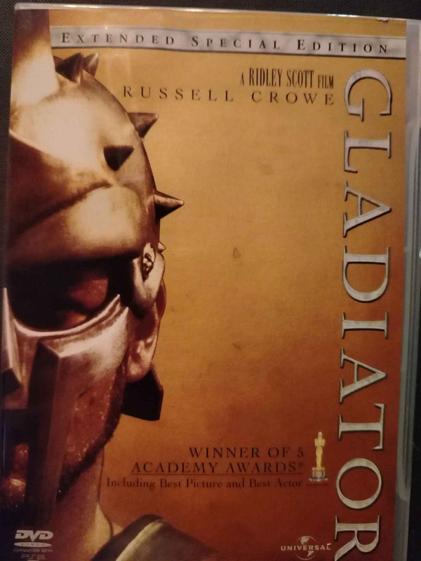 Gladiator : Ridley Scott : Action/Drama/Adventure : DVD