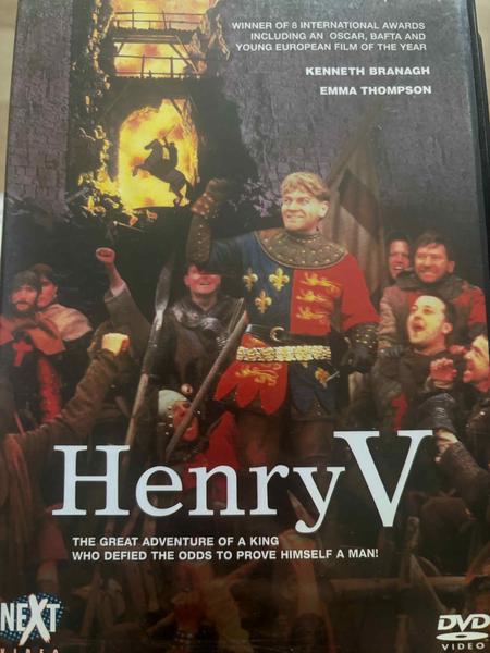 Henry V : Kenneth Branagh : War/Drama/History : DVD