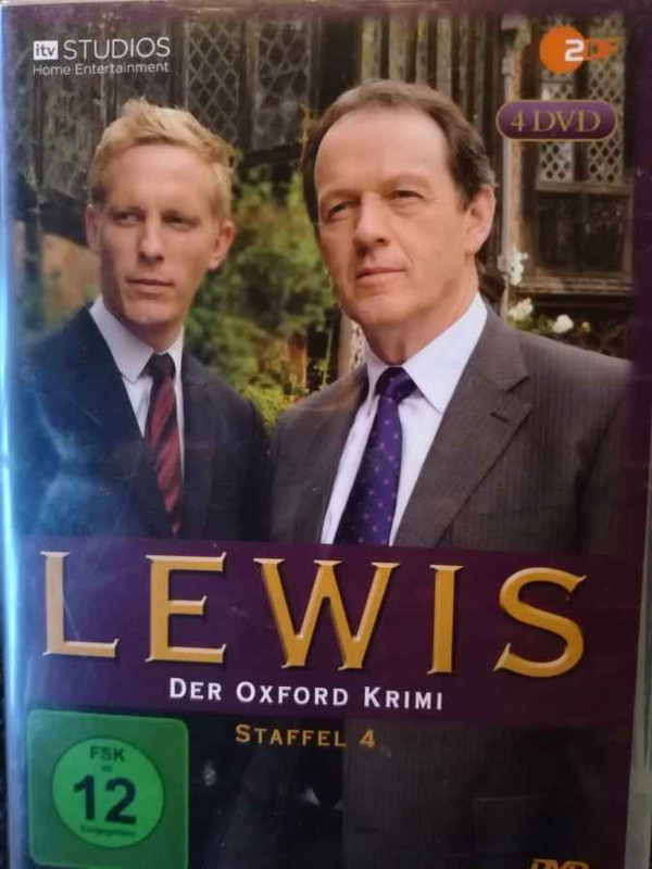 Lewis: Staffel 4 : Crime/Drama/Mystery : DVD Set