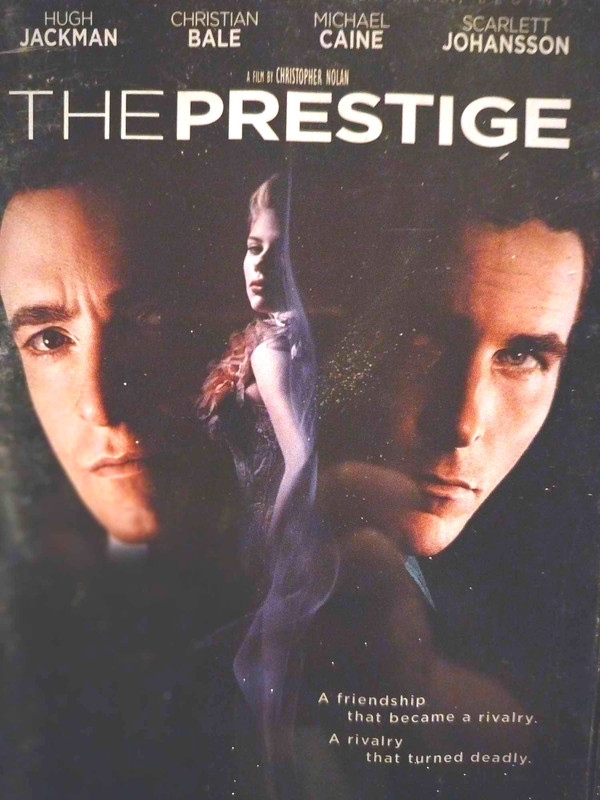 The Prestige : Christopher Nolan : Drama/Mystery/Sci-Fi : DVD
