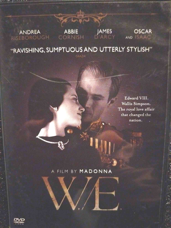W.E. : Madonna : Drama/Romance : DVD