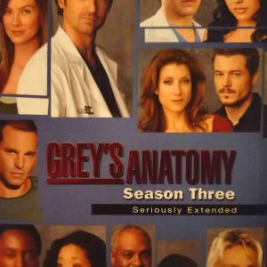 Grey's Anatomy: Season Three : Drama/Romance : DVD Set