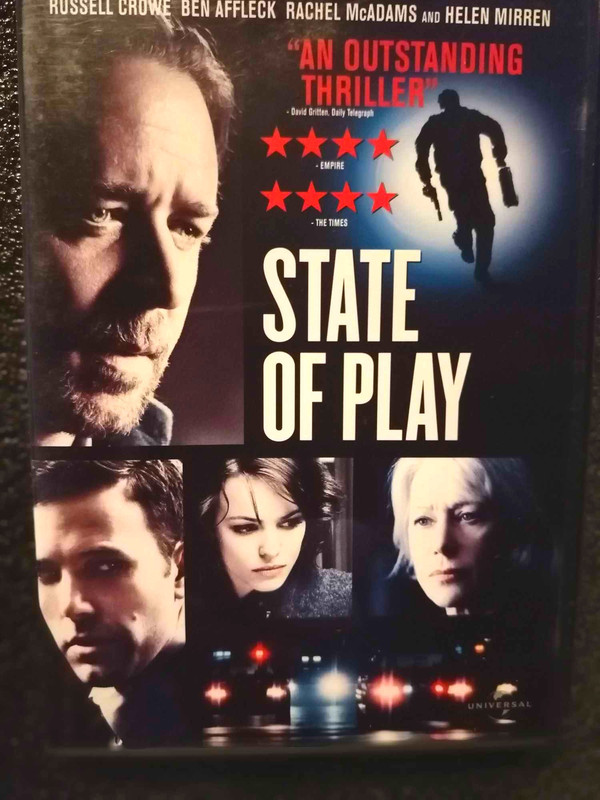 State of Play : Thriller/Crime/Mystery : DVD