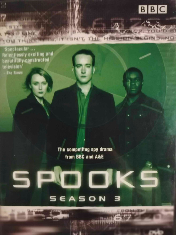 Spooks Season 3 : spy drama/thriller : DVD Set