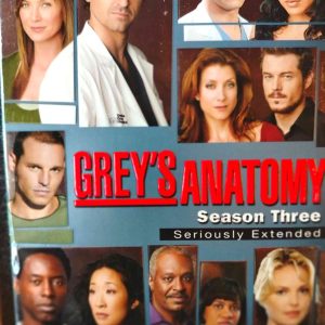 Grey's Anatomy: Season Three : Drama/Romance : DVD Set