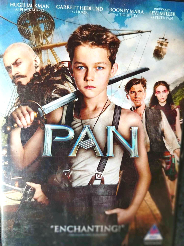 Pan : Joe Wright : Fantasy/Adventure : DVD