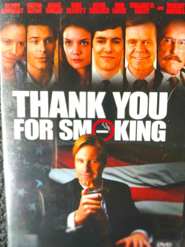 Thank You for Smoking : Jason Reitman : Comedy/Drama : DVD