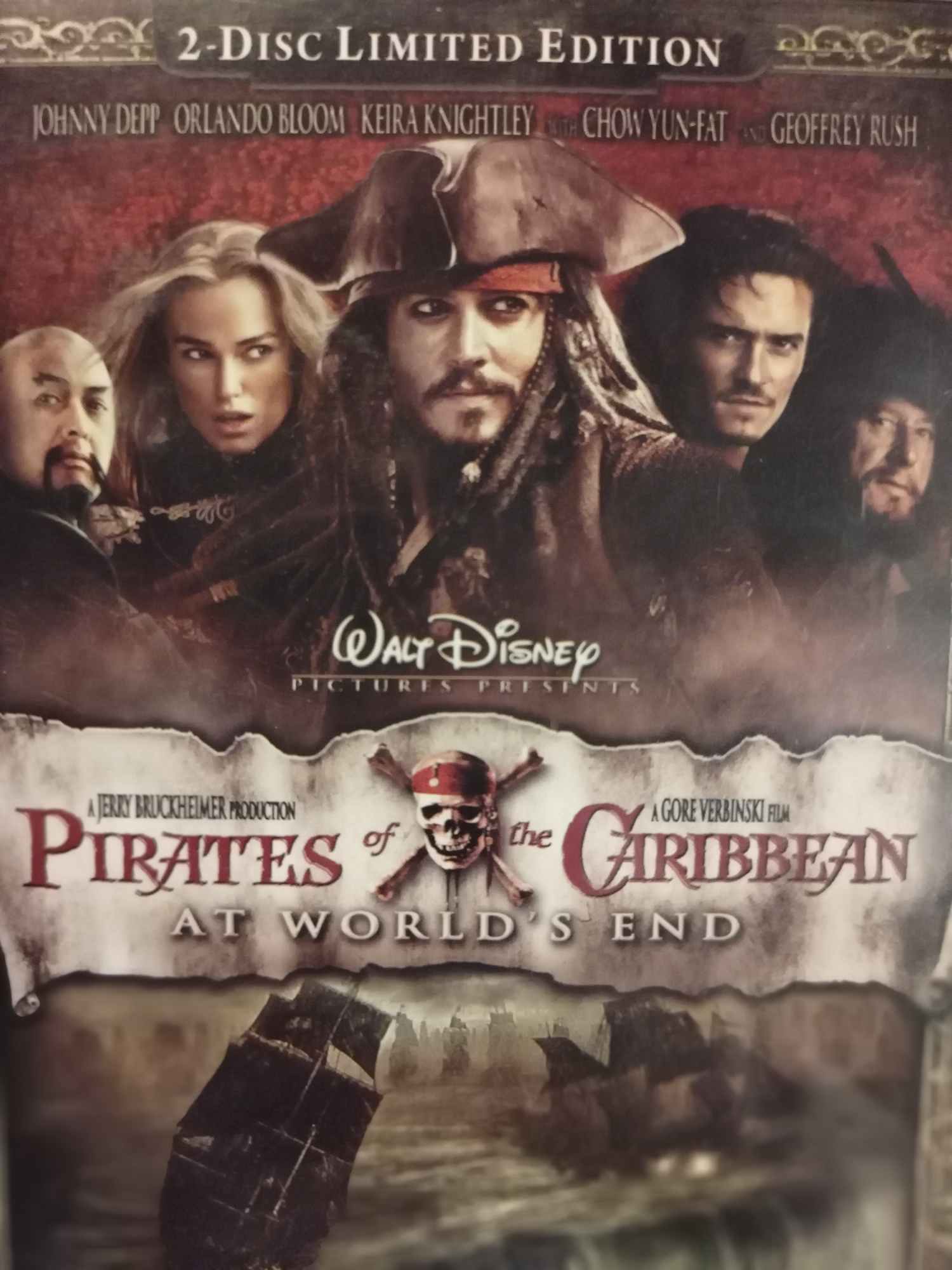 Pirates of the Caribbean: at World's End : adventure/fantasy : DVD Set