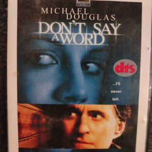 Don't Say a Word: "A Thriller TO End All THRILLERS" : thriller : DVD