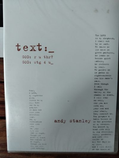 Text: God: R U Thr? God : DVD