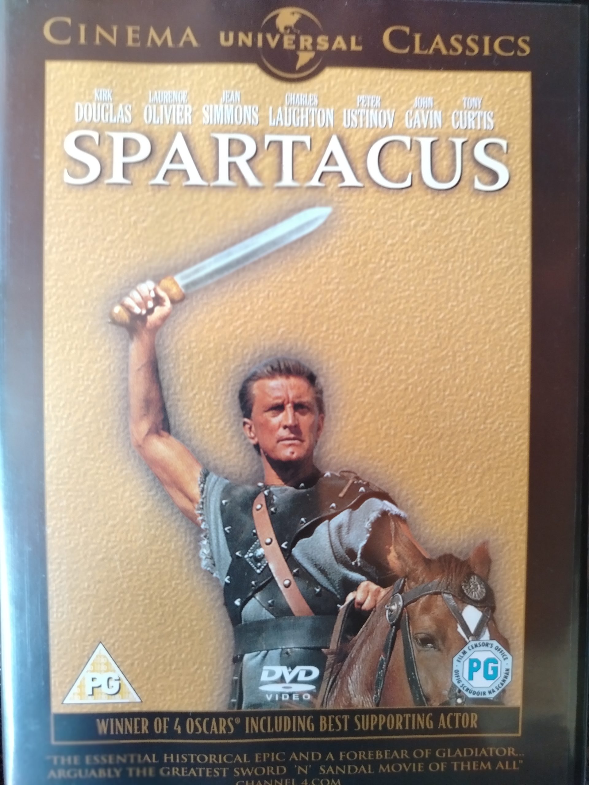 Spartacus : Stanley Kubrick : History/War : DVD