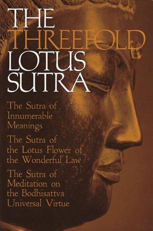 The Threefold Lotus Sutra : Bunno Kato, Yoshirō Tamura : Mahayana Buddhism : Book