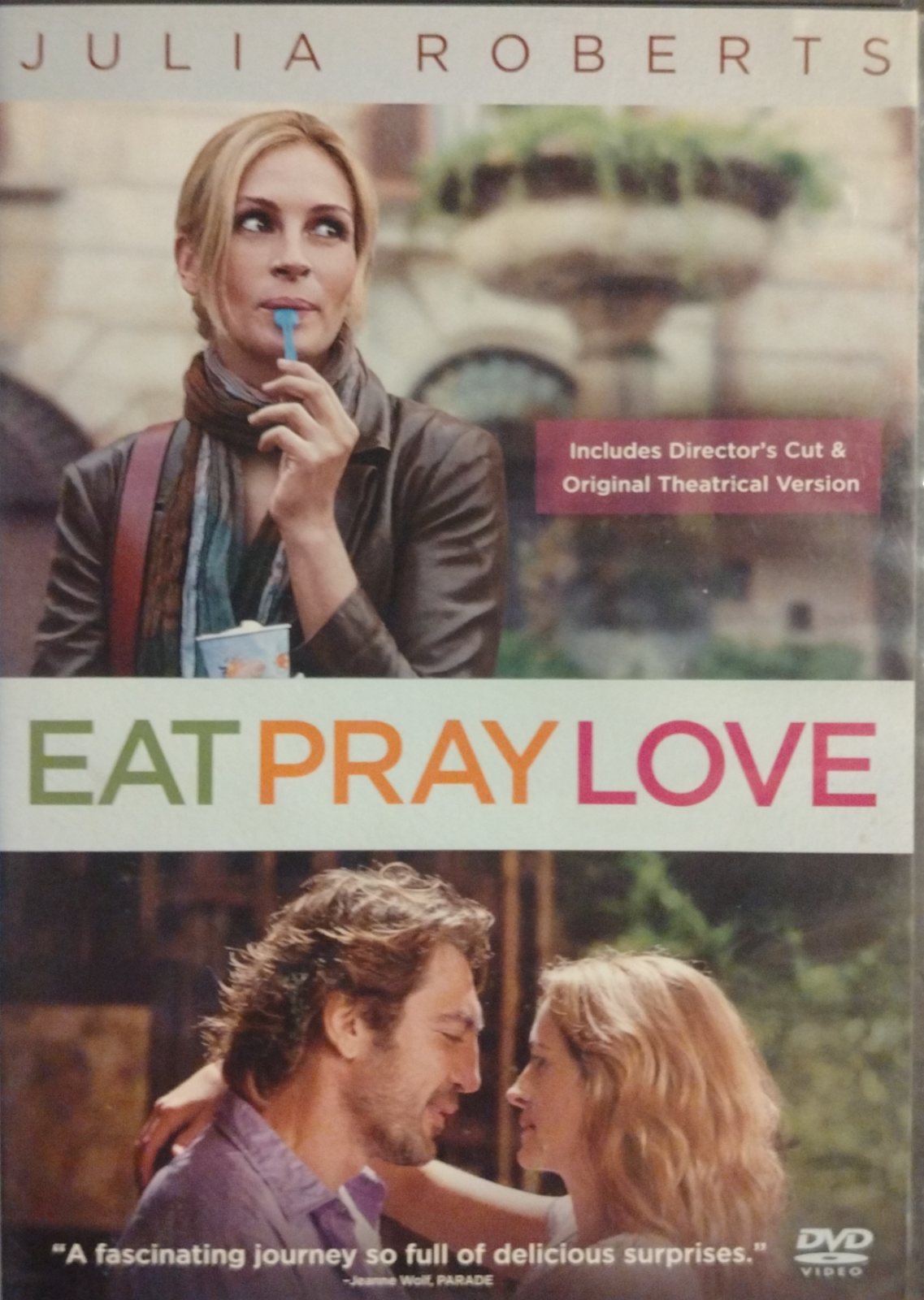 Eat Pray Love : Ryan Murphy : Drama/Romance : DVD