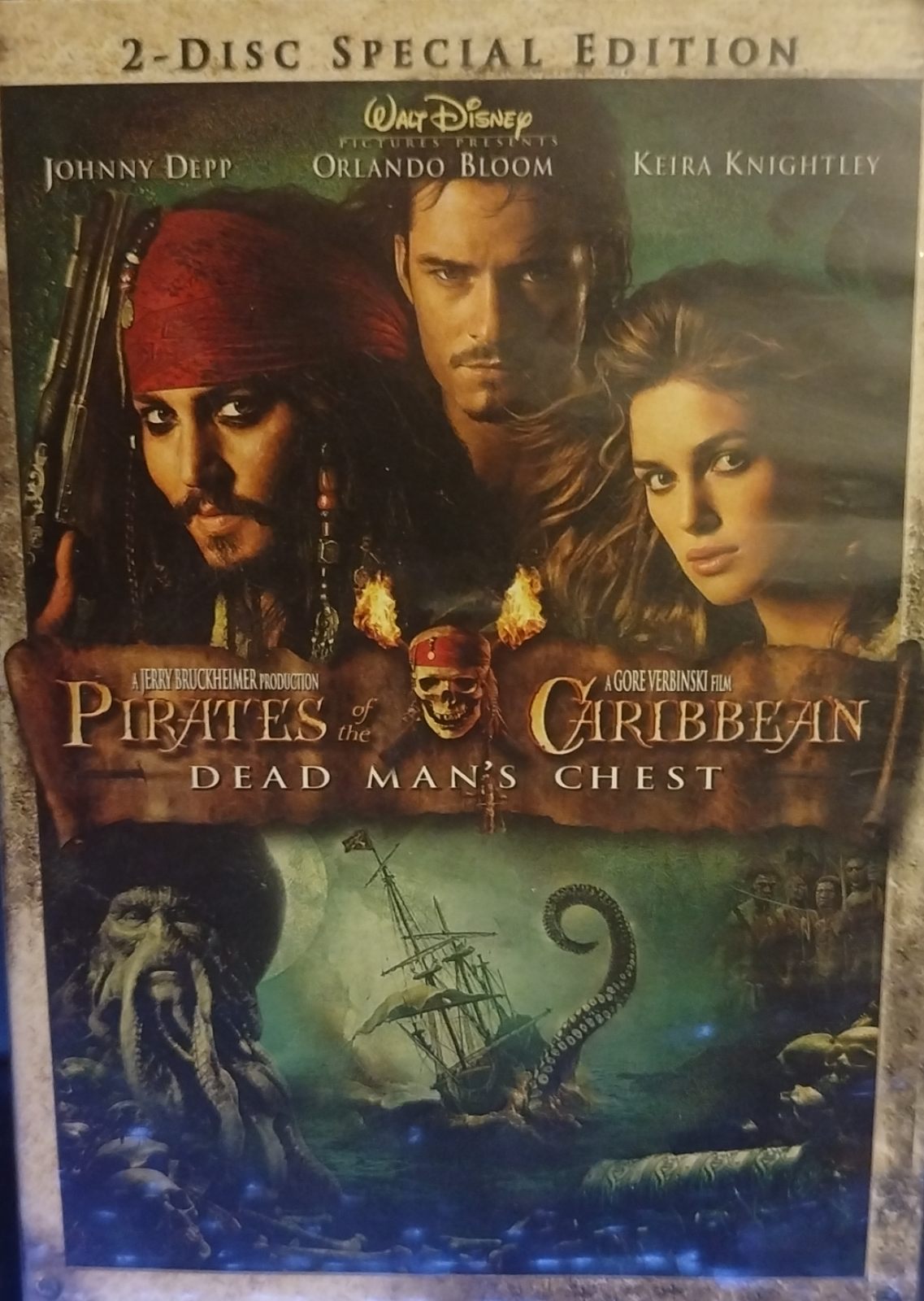 Pirates of the Caribbean: Dead Man's Chest : Gore Verbinski : Adventure/Fantasy/Action : DVD