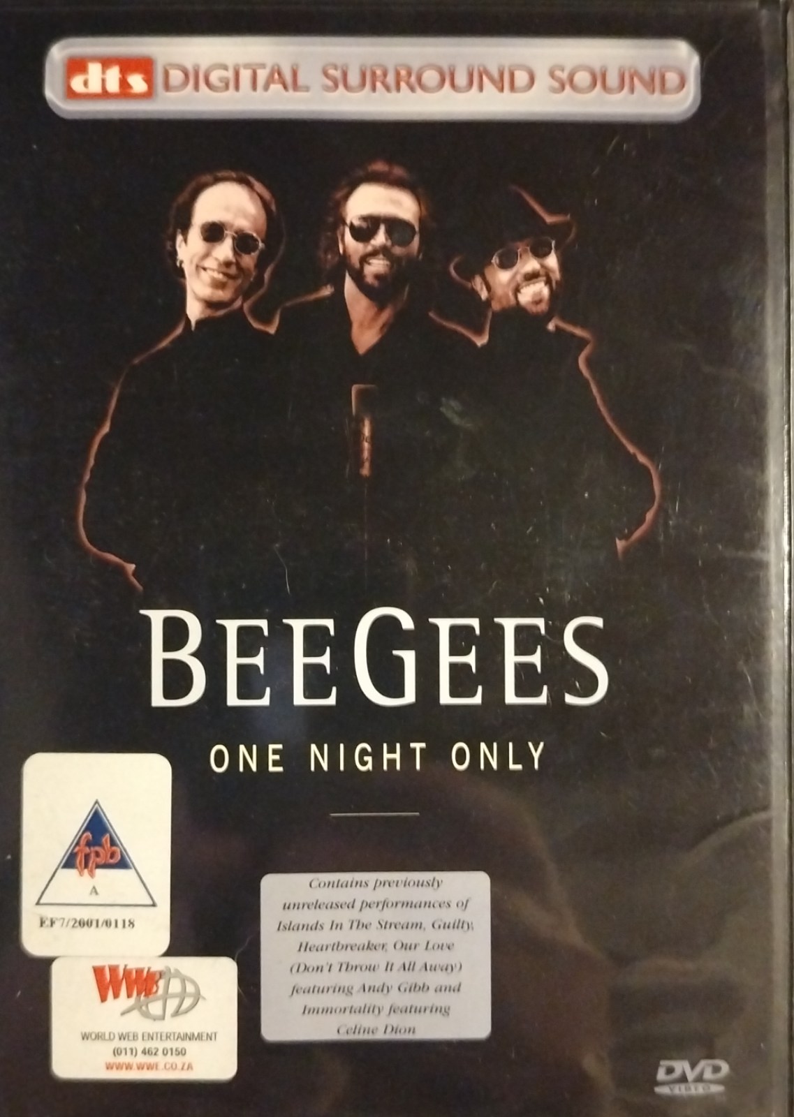 Bee Gees: One Night Only : Music : DVD