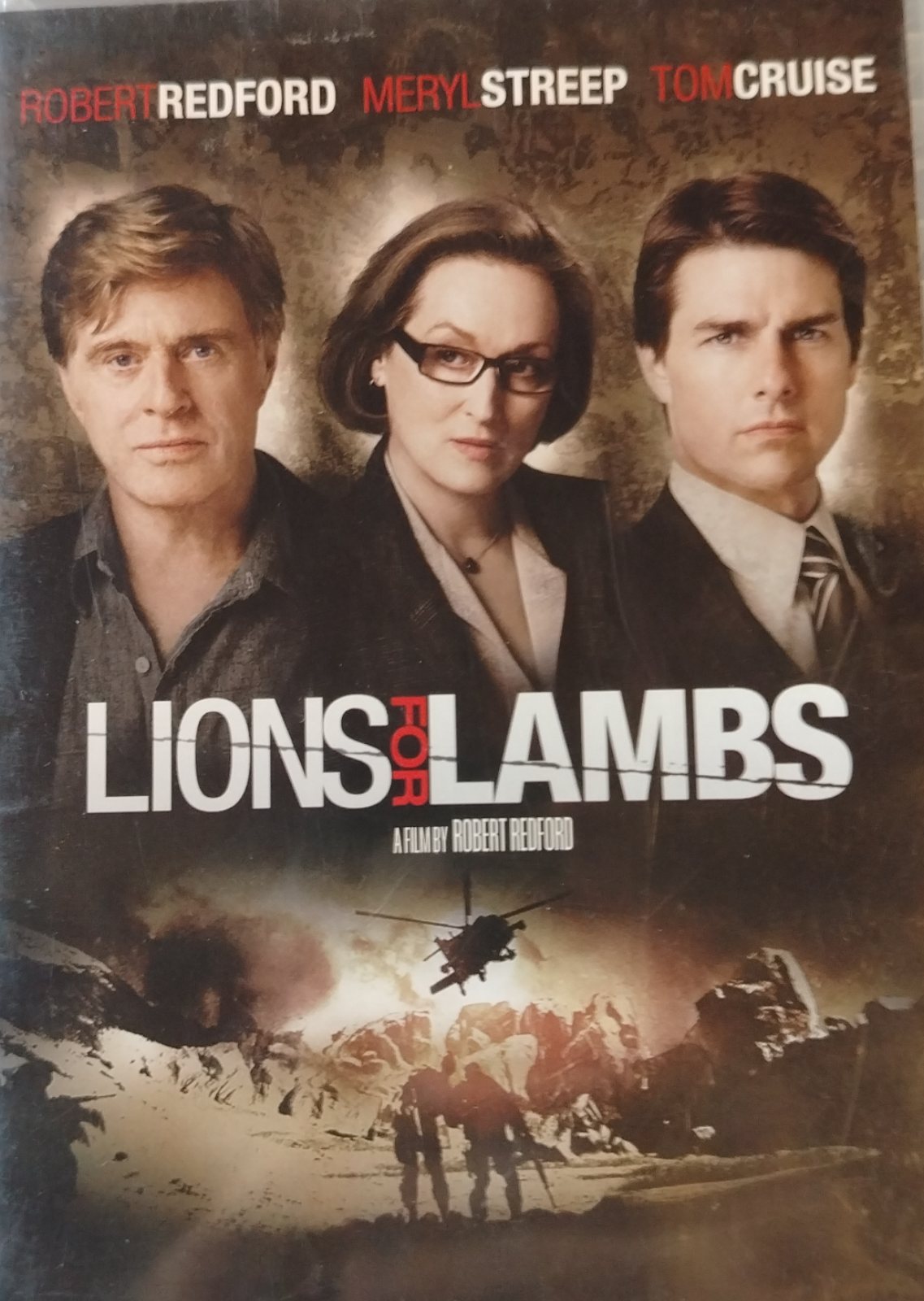 Lions for Lambs : Robert Redford : Action, Adventure, Drama, History : DVD